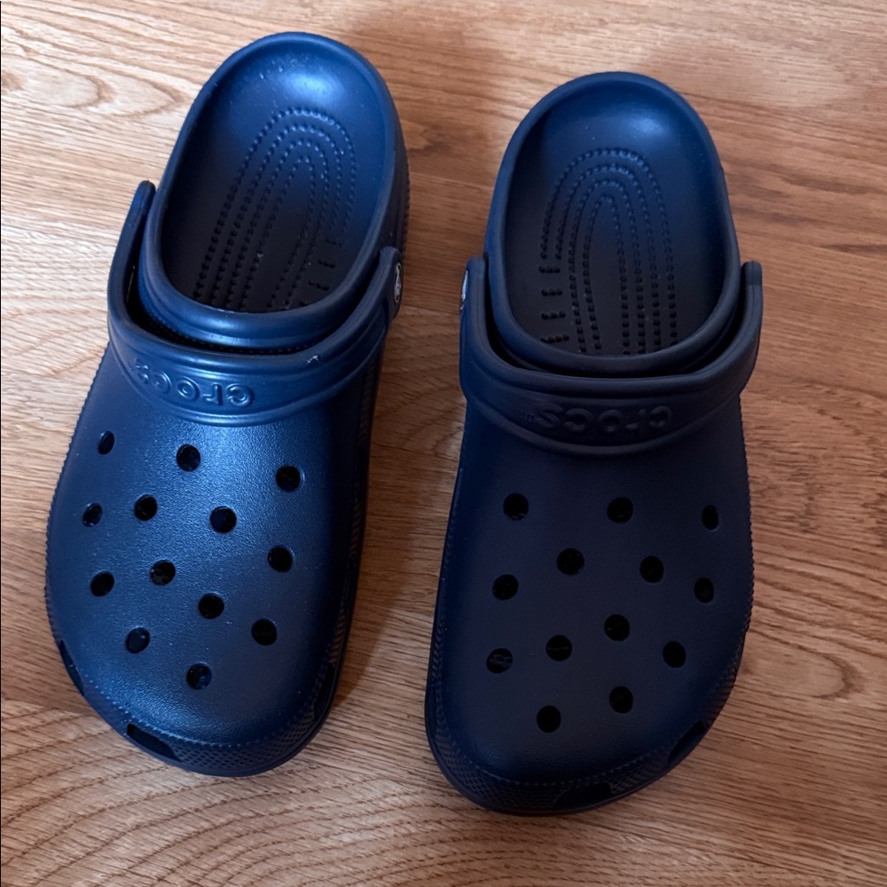 Men’s Navy Clog Shoes - Classic Slip-On Comfort